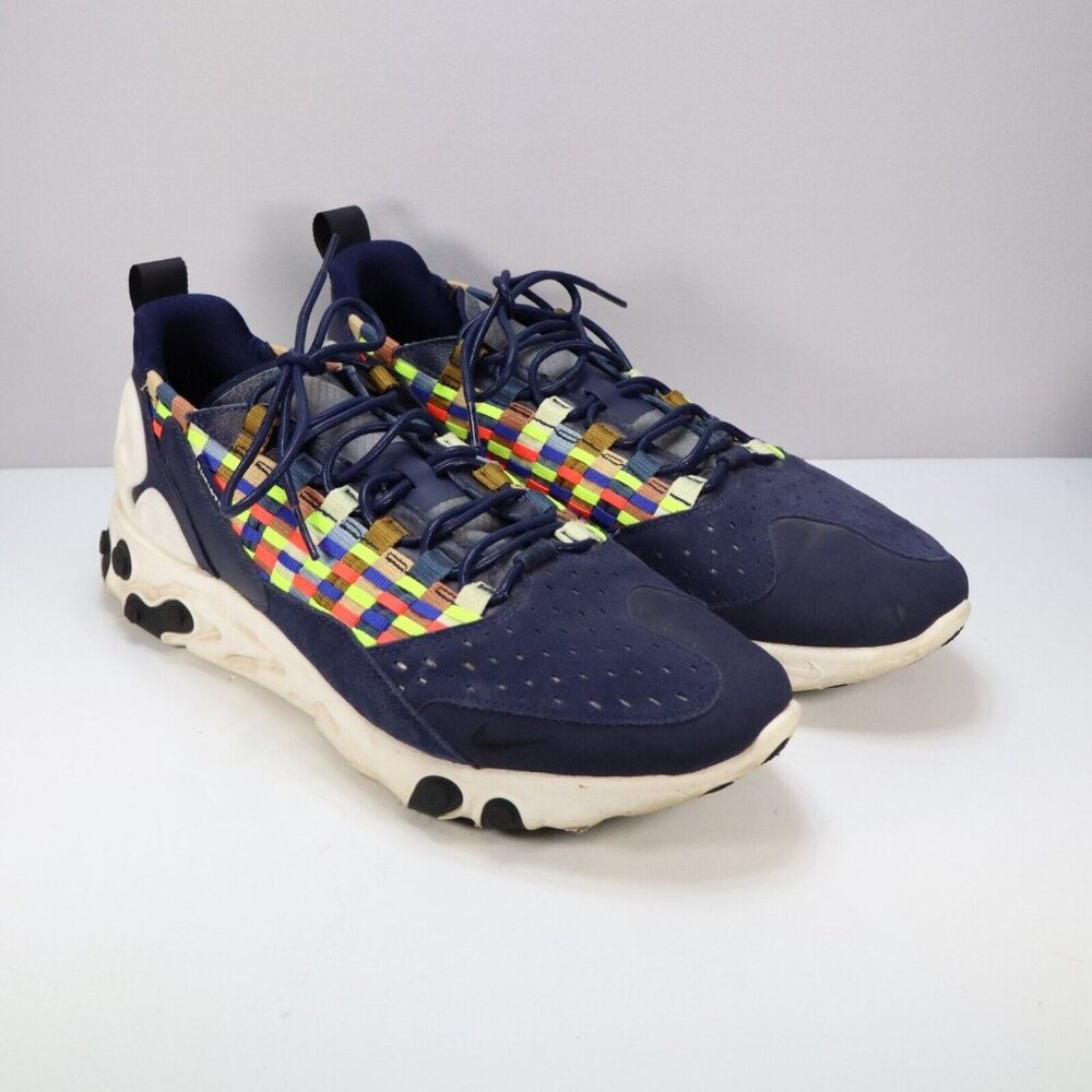 Nike React Sertu THE10TH Multi-Color Men's running shoes size 11.5 Blue